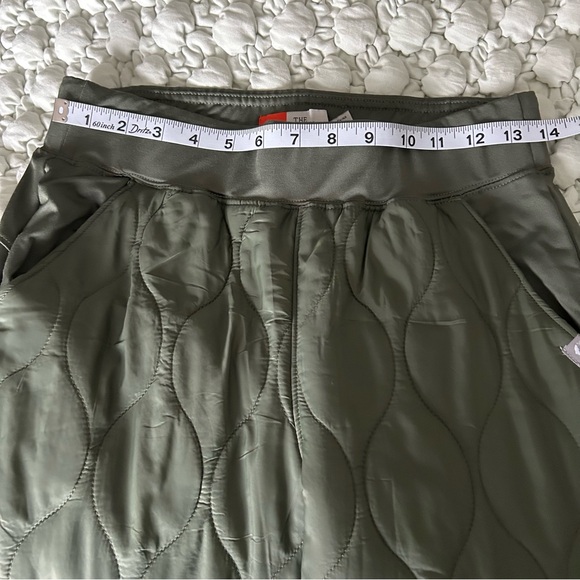 Women’s THE GREAT OUTdDOORSMAN Quilted Front Joggers Olive Green Sz M - Picture 6 of 10